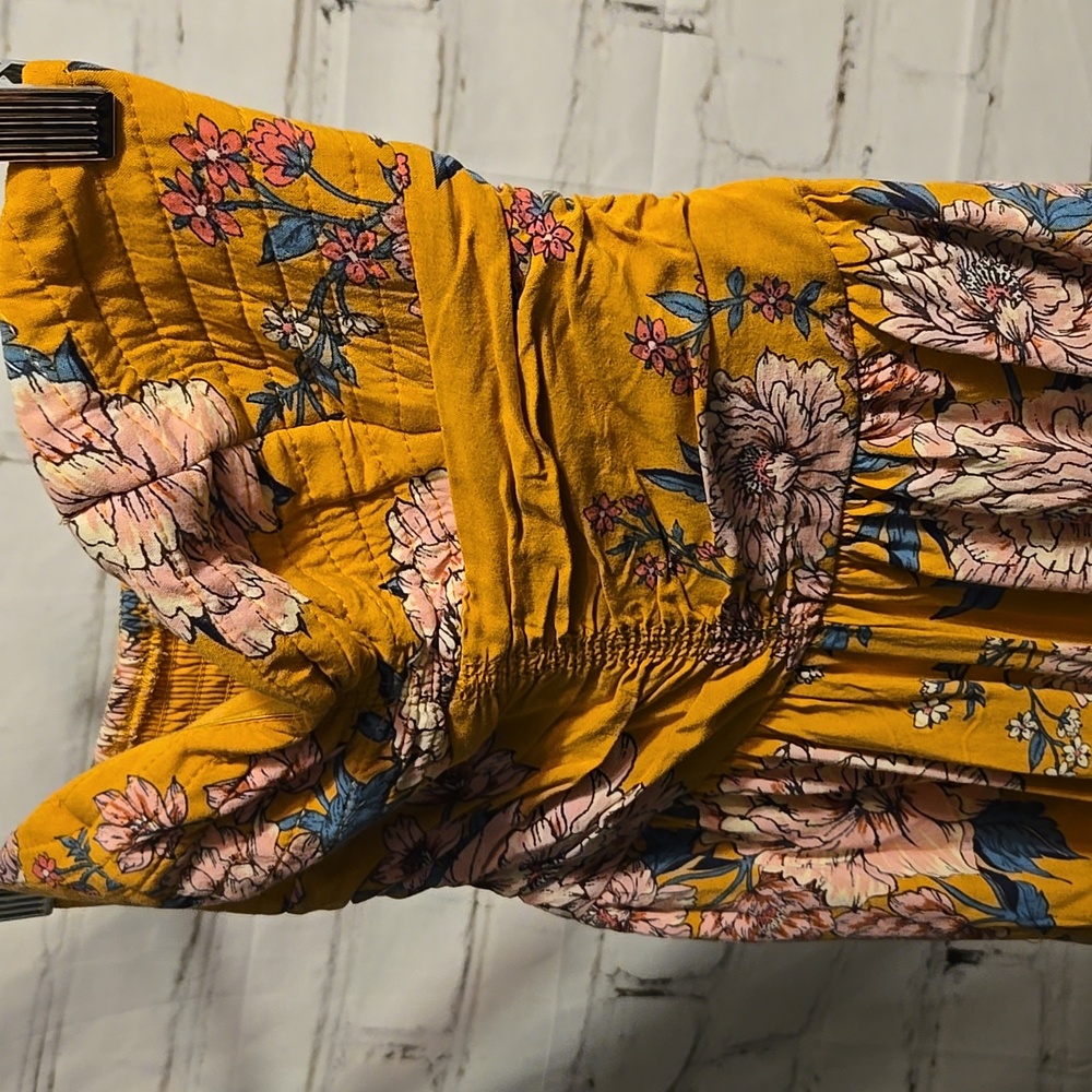 #124 Band Of Gypsies strapless jumper.